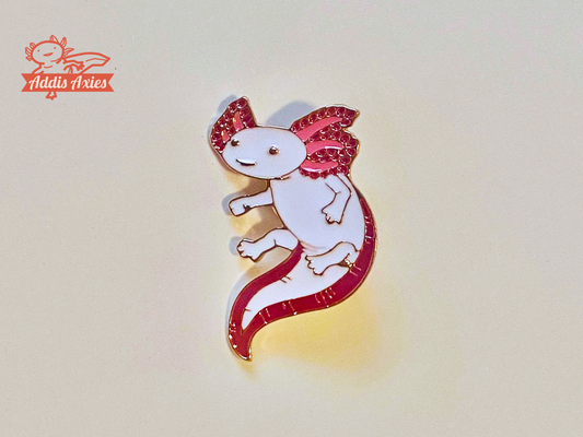 Enamel Axolotl Pins